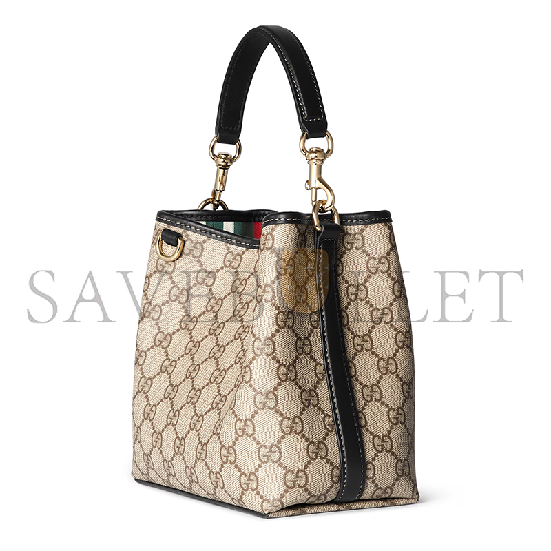 G*u*i gg emblem small bucket bag 815118 (19*18*11cm)